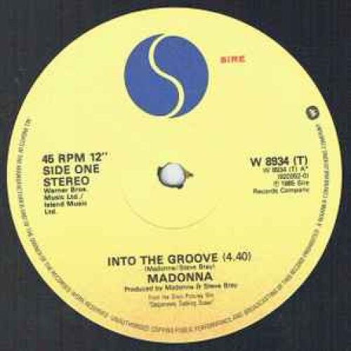 into the groove